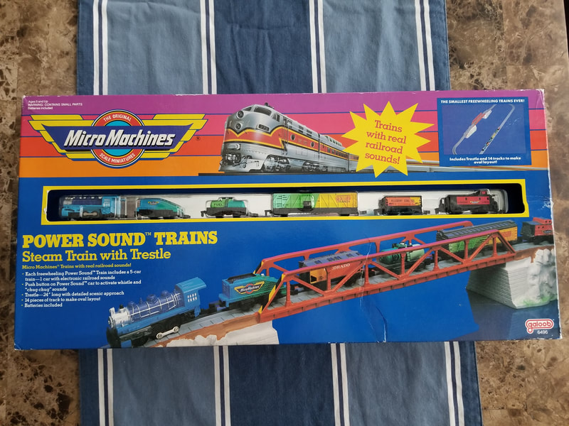 Train And Track Diesel Galoob Lines Galoob Micro Machines Good Condition 
