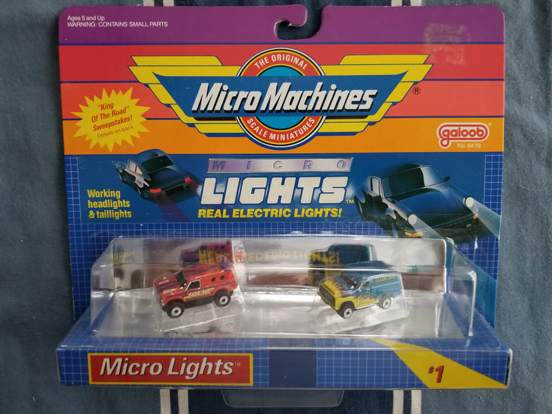 Galoob RARE Vintage Details about   Micro Machines Micro Lights Blaze and Roar to choose 