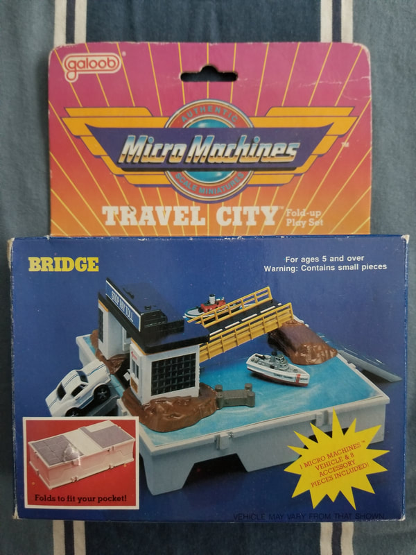 Micro Machines Travel City Marina Playset w/Accessories 1987