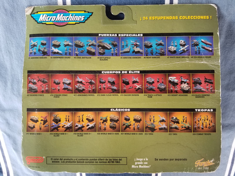 Micro Machines Military #2 Sidewinder Squad 1997 
