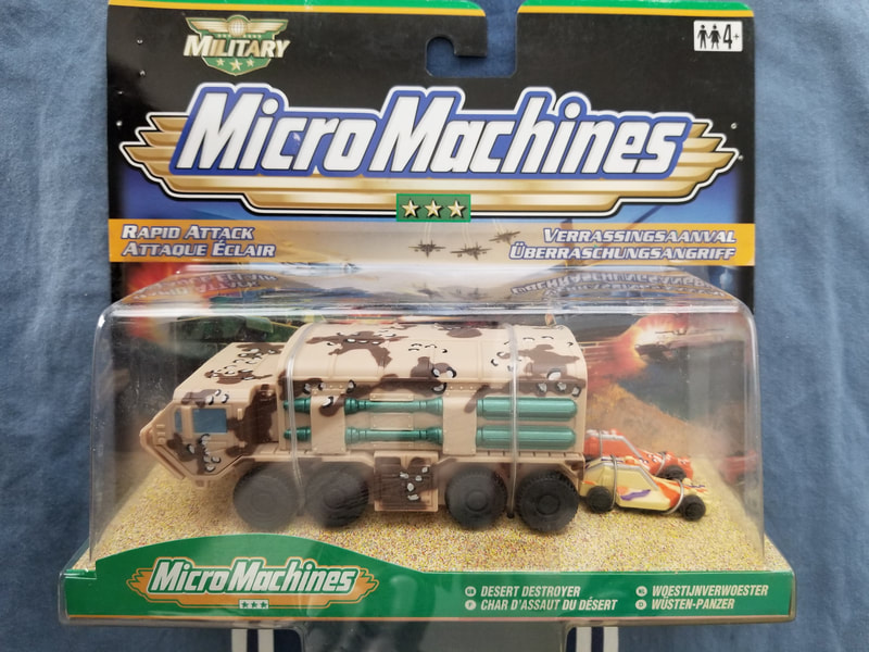 Details about   1999 MICRO MACHINES MILITARY A-FORCE V COBRA TURRET ATTACK TANK HASBRO NEW ! 